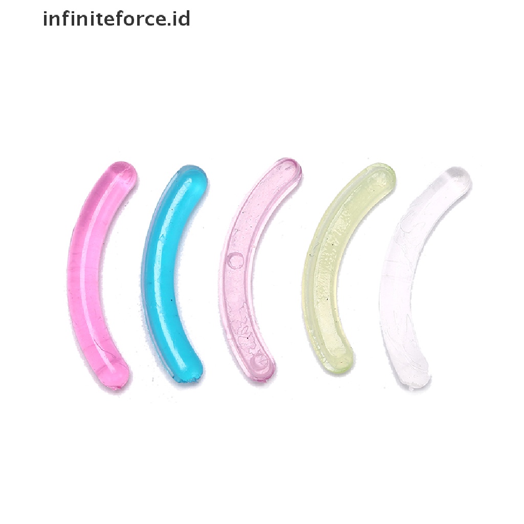 (Infiniteforce.Id) 10pcs / Set Pad Penjepit Bulu Mata Extension Bahan Karet