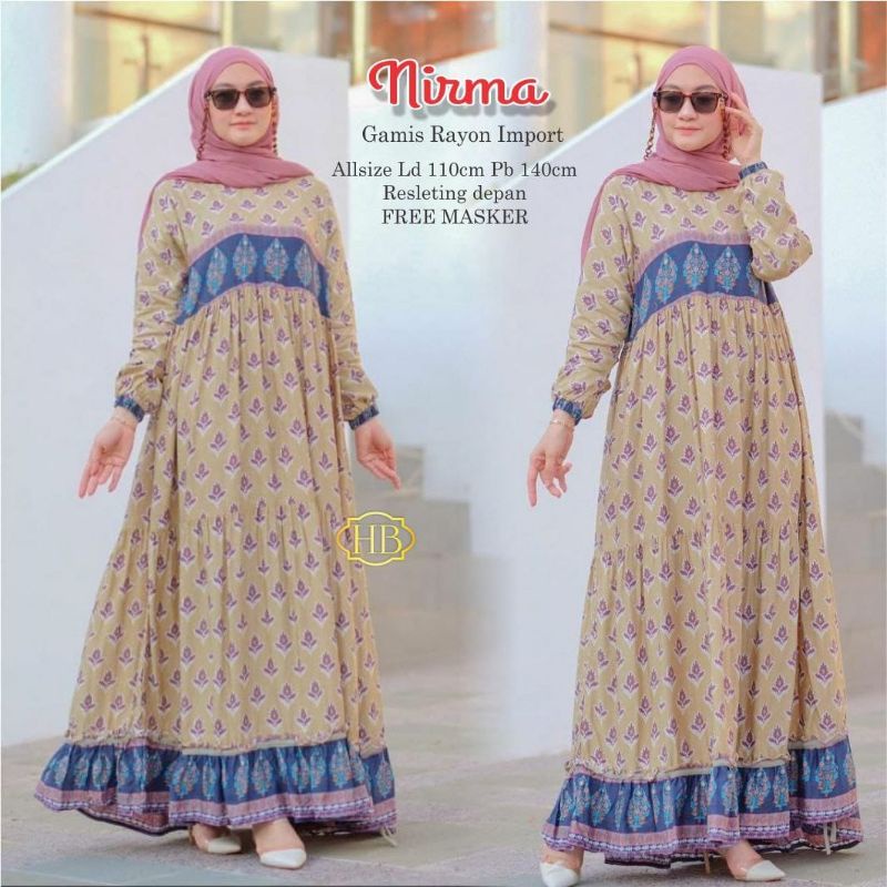 TERBARU HOME DRESS NIRMA BEST SELLER RAYON IMPORT