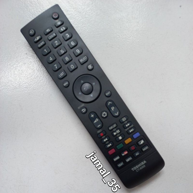 REMOTE REMOT TV TOSHIBA SMART TV LED CT-8068 ORIGINAL ASLI