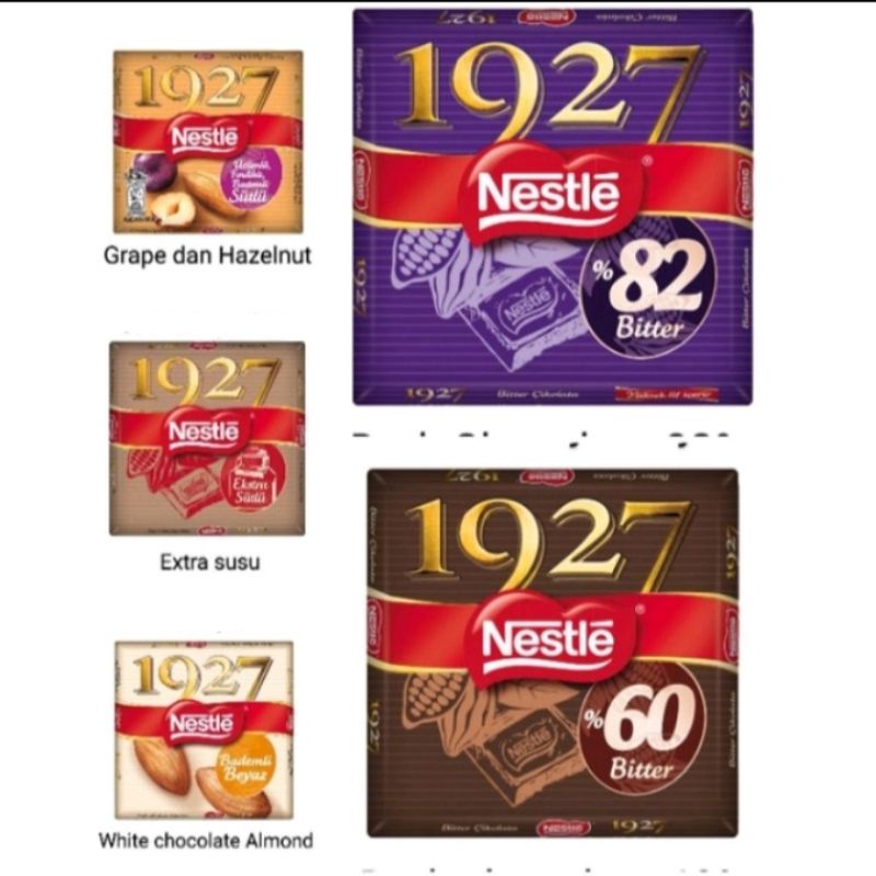 

NESTLE 1927 CHOCOLATE 100% ORIGINAL TURKI Coklat Turki Coklat Nestle 1927