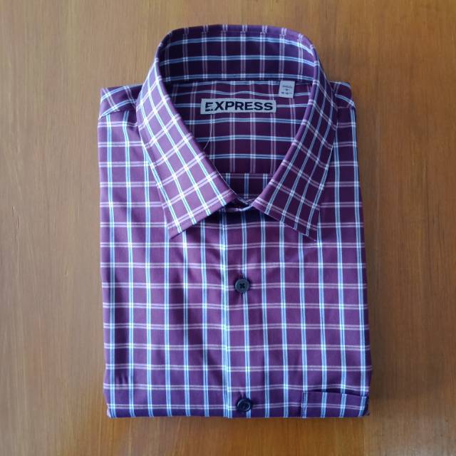 KEMEJA REGULER FIT PRIA KEMEJA BRANDED ORIGINAL PRIA 100%EXPRESS