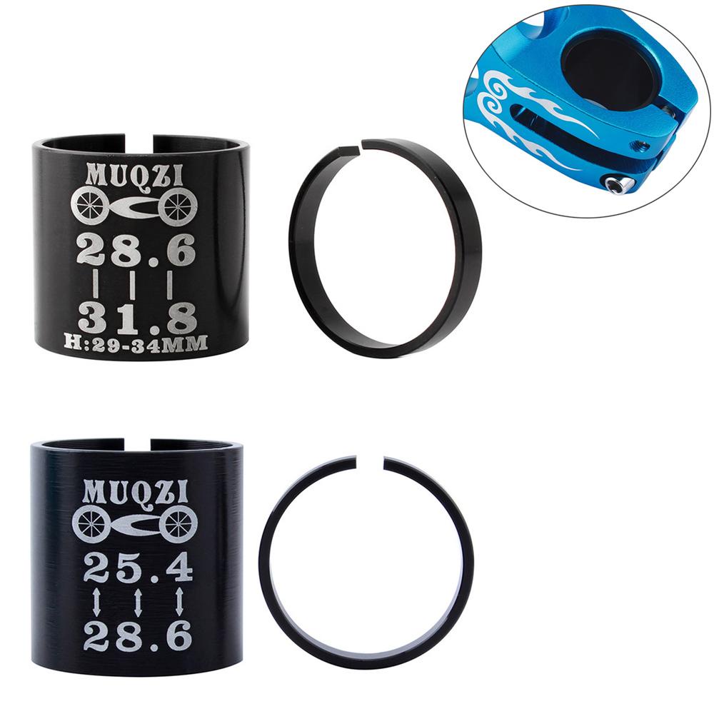 Lanfy Sepeda Garpu Depan Shim Sepeda Jalan Gigi Tetap Gasket 25.4 Ke 28.6mm Aluminium Alloy Reducer