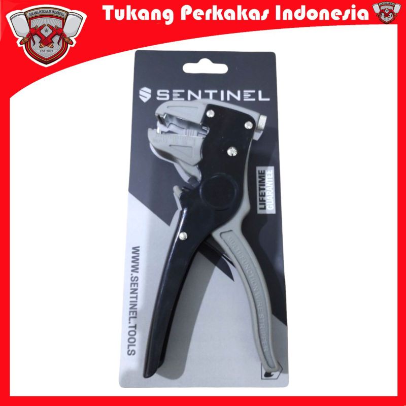 SENTINEL TANG KUPAS KABEL MODEL F OTOMATIS WIRE STIPPER CUTTER 2 IN 1