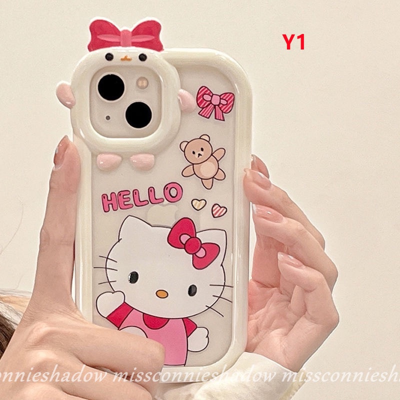 Soft Case Desain Kartun Hello Kitty Doraemon Monster Untuk IPhone 7 8 Plus XR X XS Max 13 11 12 14 Pro Max 6 6S SE 2020