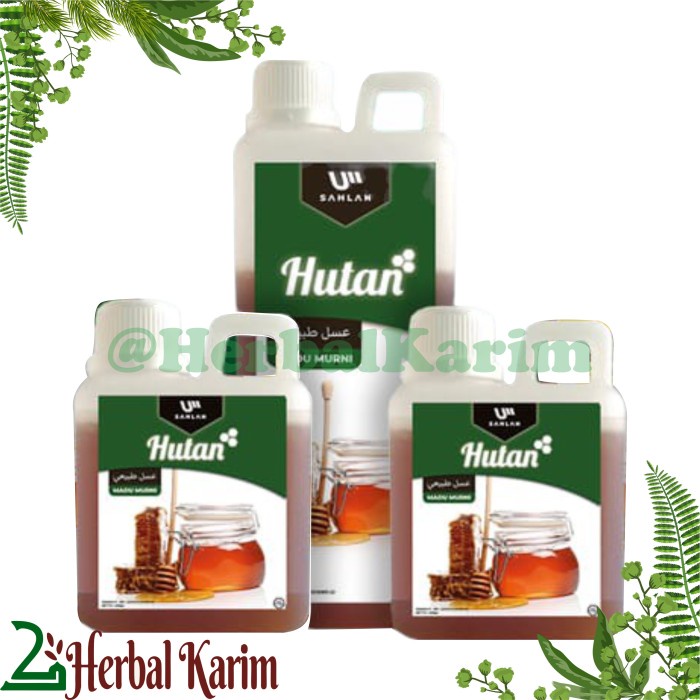 

MADU HUTAN 100% ORIGINAL MADU SAHLAN MADU LOKAL MADU MURNI - 500gr