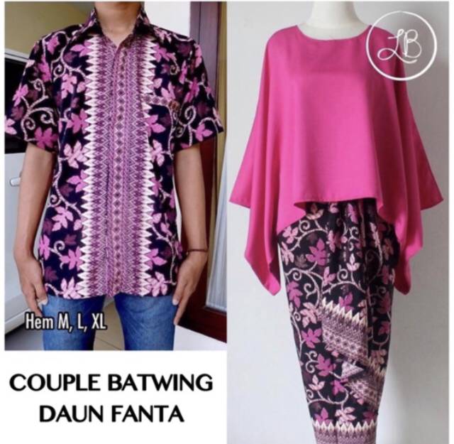 KEBAYA COUPLE BATWING / KEBAYA COUPLE / KUTUBARU