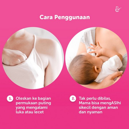 Mama's Choice Intensive Nipple Cream (Krim Puting Halal dan Food Grade - Aman untuk Bayi)