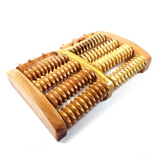 Alat Pijat Refleksi Kaki Tradisional Kayu 10 Roll | Shopee