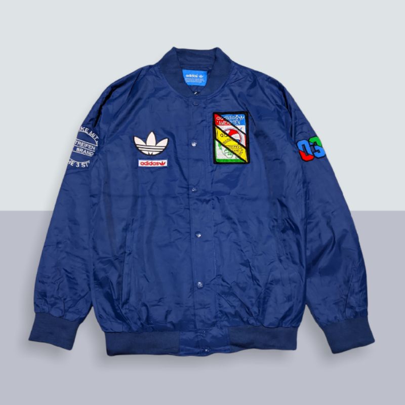 Jaket Varsity Boomber Adidas 3foil Second