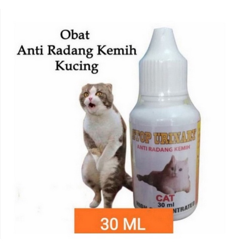 Stop Urinary 30 ml Obat Kucing Anti Radang Kemih Susah Buang Air Kecil Susah Pipis