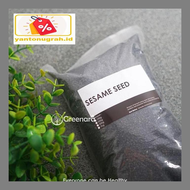 

S50Mkkar Wijen Hitam / Black Sesame Seed 250Gr Dr05Ytd