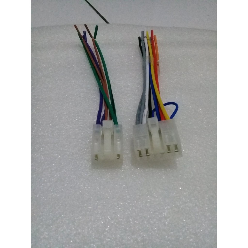 Soket tape mobil toyota kabel socket head unit avanza xenia innova calya sigra fortuner agya ayla