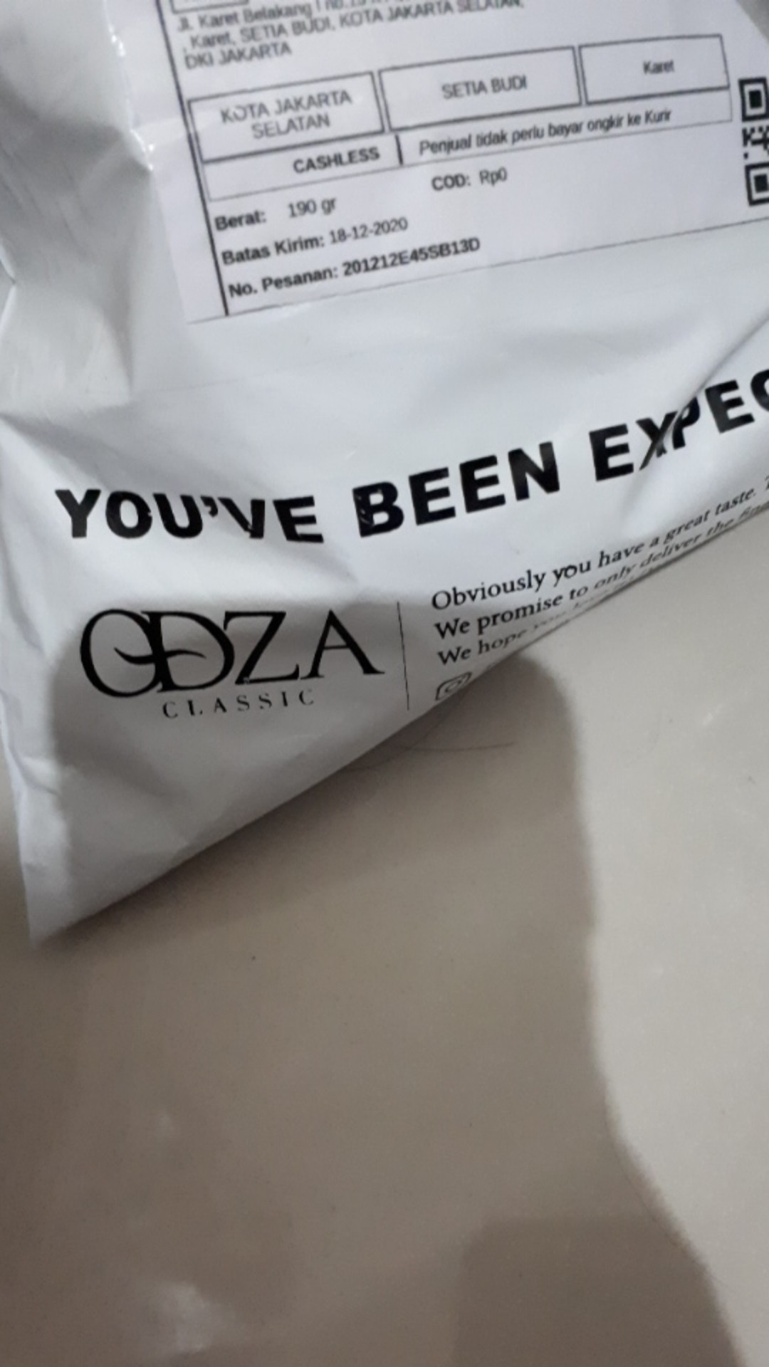 Odza Baju Batik Pria Tangan Pendek Kemeja Batik Pria Hem Slim Fit Baju Murah