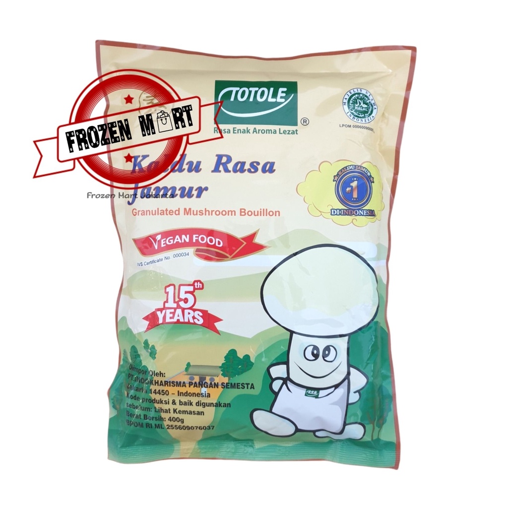 TOTOLE KALDU RASA JAMUR 400GR