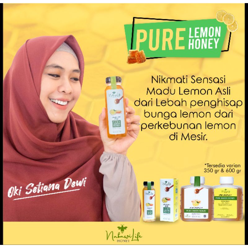 

Madu Murni berkualitas halal bermanfaat bagi kesehatan anda, menyegarkan Lemon Honey (350gr) bisa COD