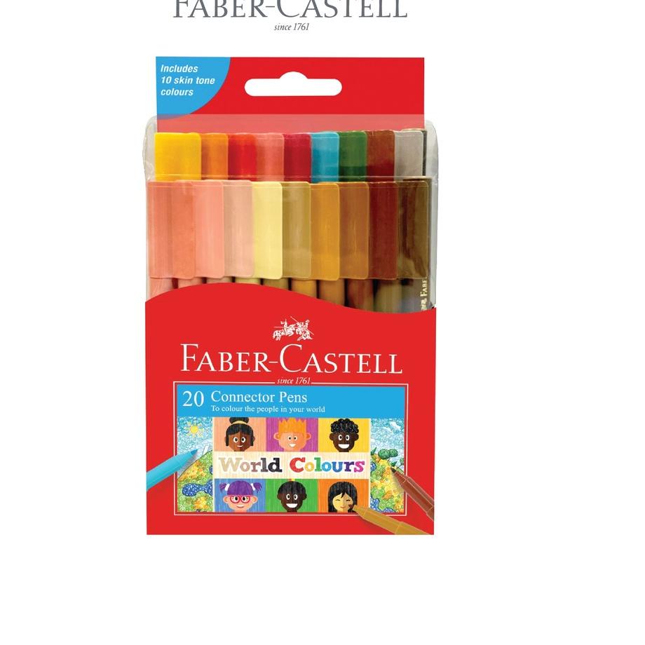 

Lagi Trend Faber-Castell Connector Pen Special Edition Worldcolour``