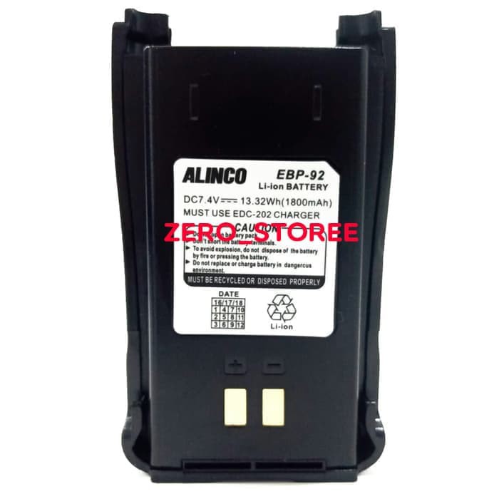 EBP-92 Baterai EBP92 Baterai HT CRX Alinco Baterai HT Alinco Baterai CRX CRX1 CRX3 CRX5 EBP 92 CRX4 ebp 92 CRX Bateray Batre battery UVB5 CX5 fb92li