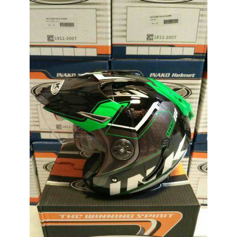 HM-1120 Helm Ink T 1 2 Visor Motif Murah