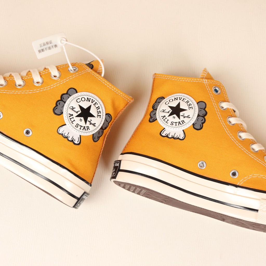 Converse All Star 1970's Sun Flower Hi KAWS