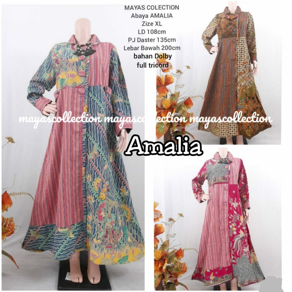 ABAYA BATIK / GAMIS BATIK