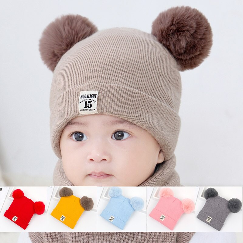 Kupluk Bayi Pompom Moonlight 15