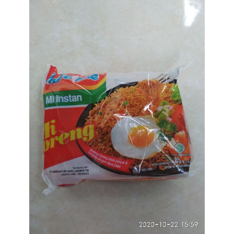 

Indomie Mi Goreng 85gr (Minimal Pembelian 5Bungkus)