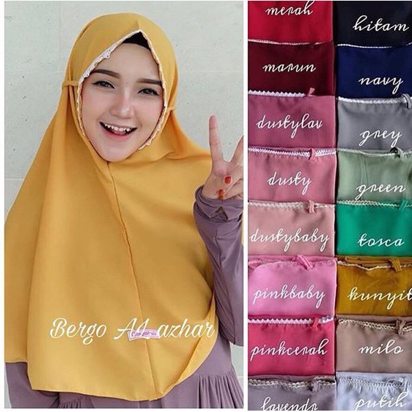 (1KG=13Pcs) Bergo Maryam Diamond Renda Rampel Premium ORI KARTIKA