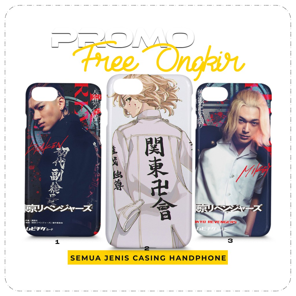 Case Anime Tokyo Revengers Casing HP Custom All type