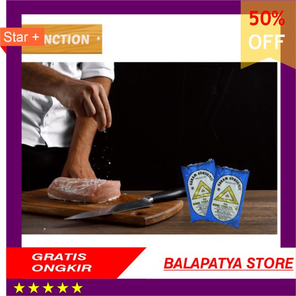 

STOK SISA 9 SAJA ! BURUAN !!! garam masaka segitiga biru