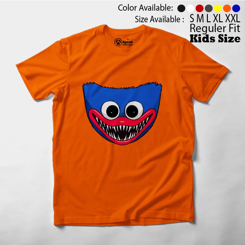 Baju Kaos Atasan Anak Huggy Wuggy Play Time