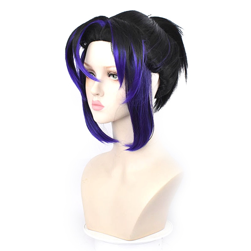 LOL-68 wig kanao kochou shinobu kimetsu no yaiba rambut palsu cosplay  demon slayer