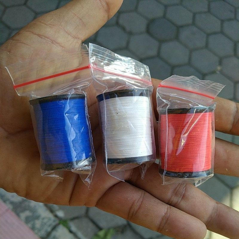 Benang NCP size C ASLI 100 METER Untuk Wraping Sangat Kuat untuk Assist Hook