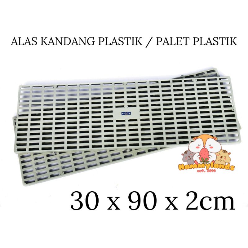 ALAS KANDANG PLASTIK PP / PALET PLASTIK / ALAS KANDANG ANJING / ALAS KANDANG KUCING