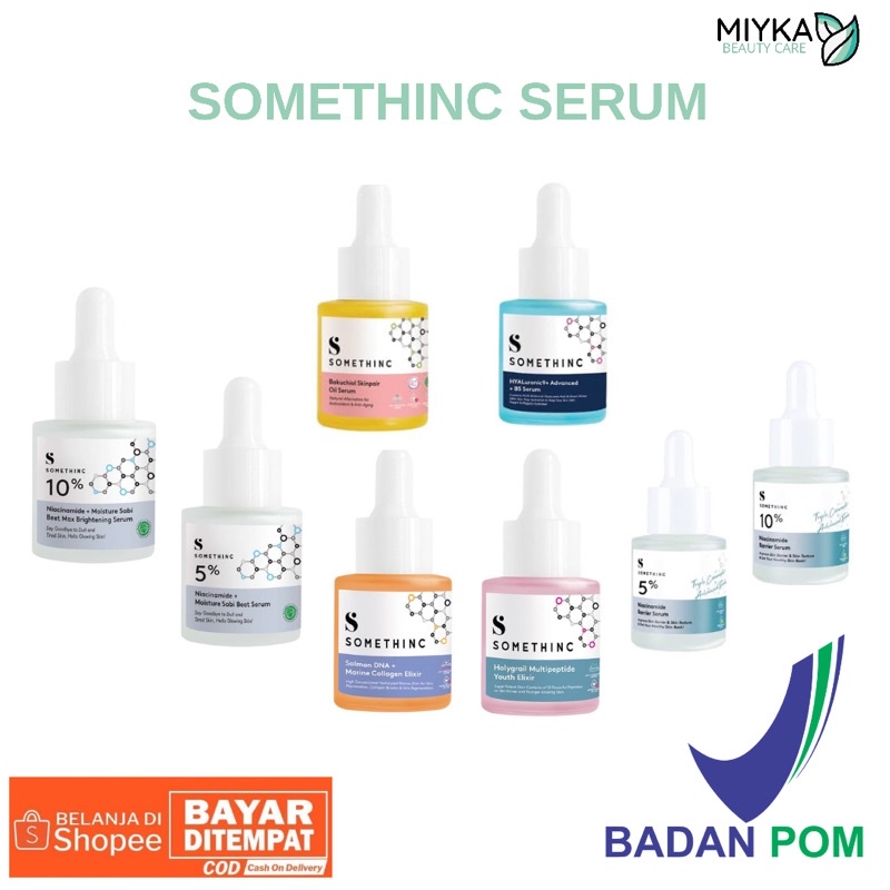 SOMETHINC SERUM SERIES ( Niacinamide/Hyaluronic/Bakuciol/DNA Salmon)