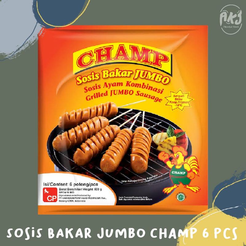 

Champ Sosis Bakar Jumbo 500gr