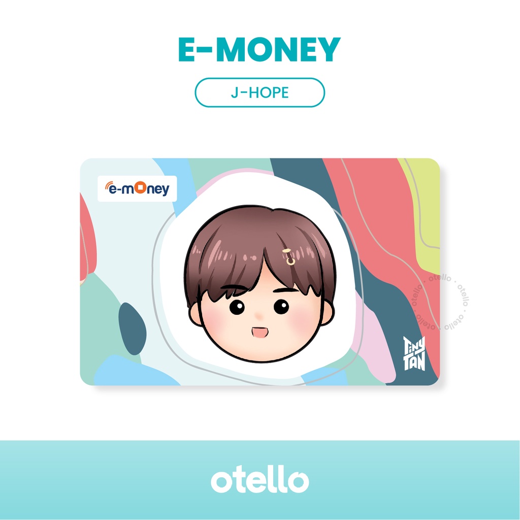 Kartu E-Money BTS Dynamite eMoney Card eToll Mandiri eMoney TinyTan BTS Merchandise KPOP Idol