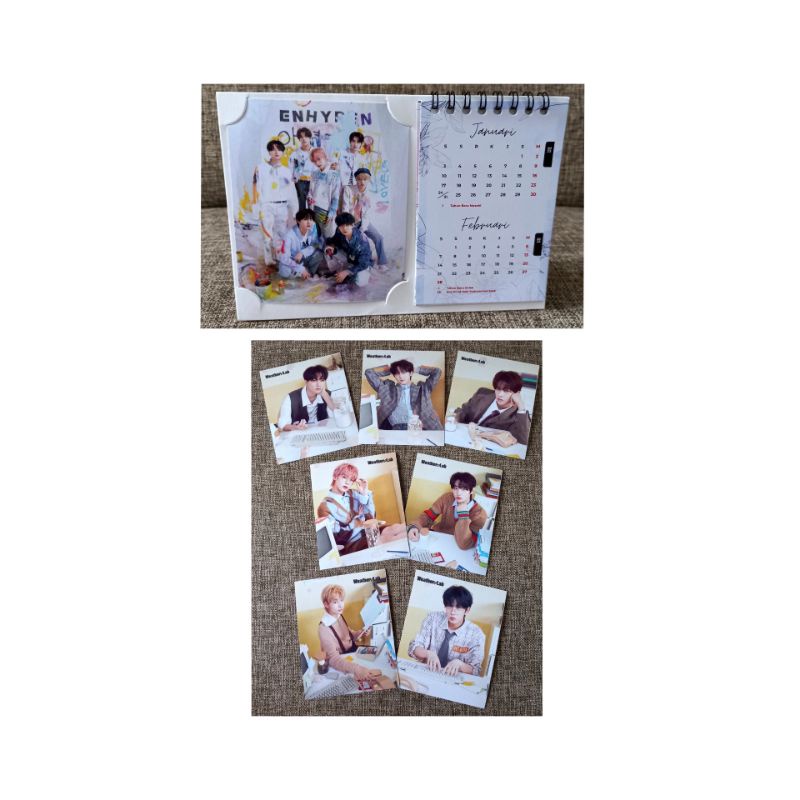 

KALENDER MEJA ENHYPEN / KALENDER DUDUK ENHYPEN 2022