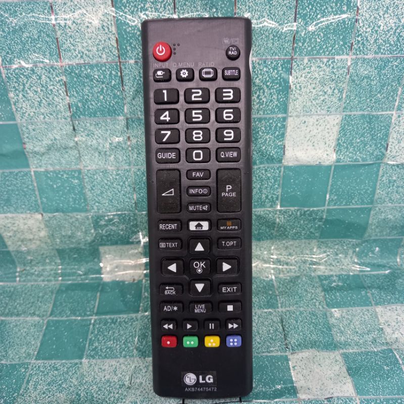 REMOTE REMOT SMART TV LED LG AKB74475472 MY APPS SEPERTI ORIGINAL