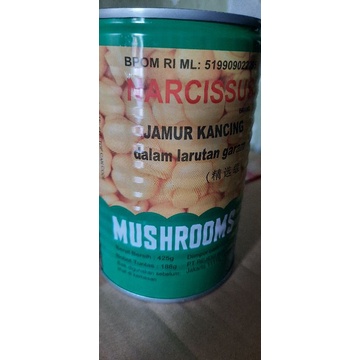 

Jamur Merang Kalengan (Mushroom)