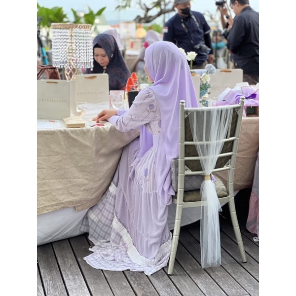Queen Of Java in Lilac premium set syari by KYN kayunie premium