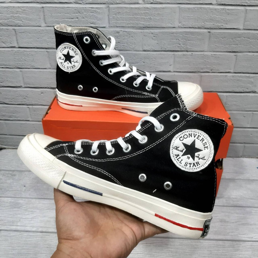 3.3 SALE CONVERSE 70s HERITAGE black HI Bisa bayar ditempat