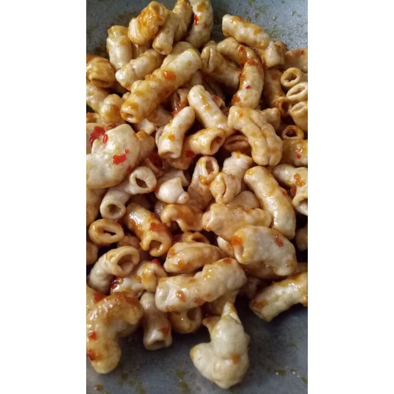 

Makaroni Karamel pedas-manis 75gr