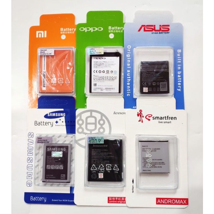 BOS - Battery Evercoss A5C A7A A7S A7V A33C A66 A66A A74M A75G A75 A75A A75* C5 EC-1 R40G TC3 | Batre Baterai HP Cross