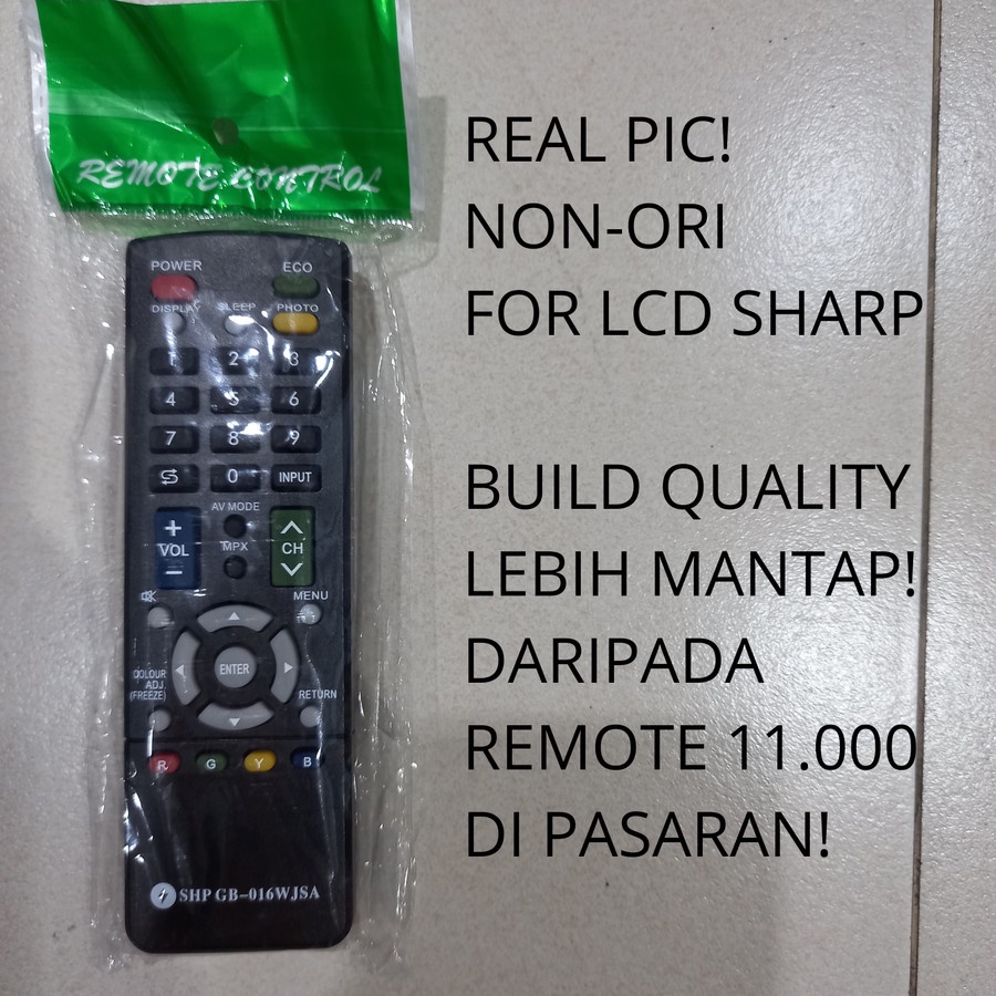 Remot TV SHARP LED/LCD SHP GB-016WJSA