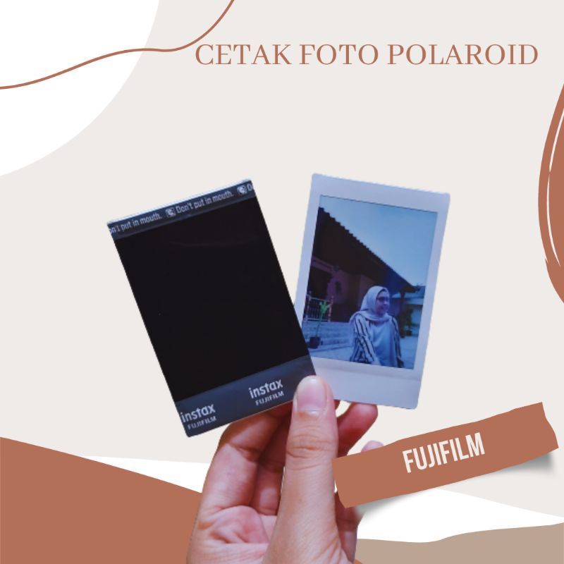 Cetak foto Polaroid asli Fujifilm Instax
