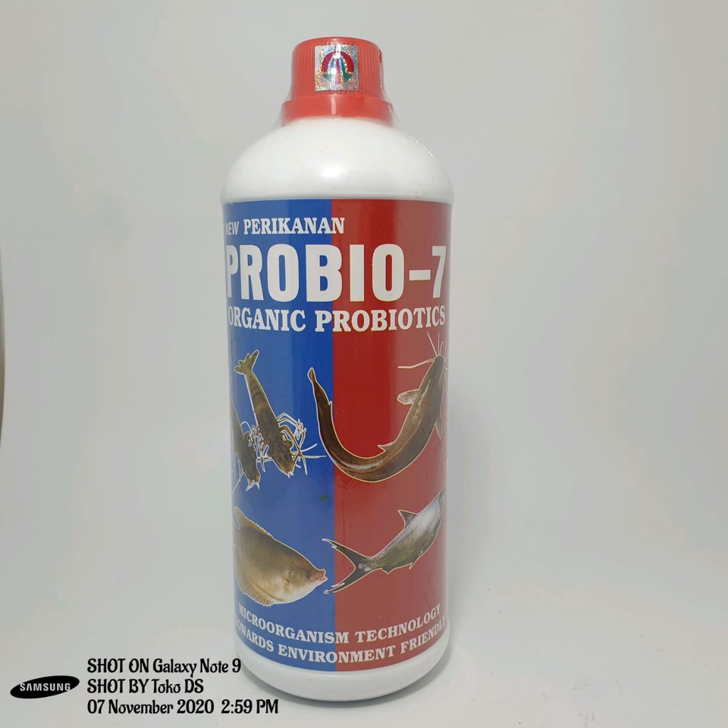 Jual Probio 7 Organic 1L - Probiotik Ikan Menurunkan Ammonia H2S ...