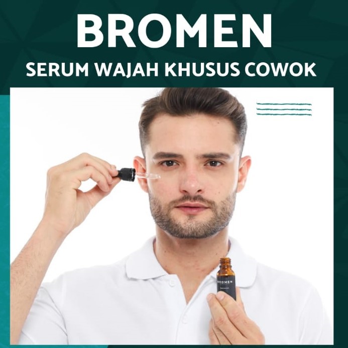 BROMEN PAKET LEBARAN SALE 2023 PERSONEL CARE FOR MEN: 1 pcs BRIGHTENING SERUM &amp; 1 pcs BRIGHTENING SOAP
