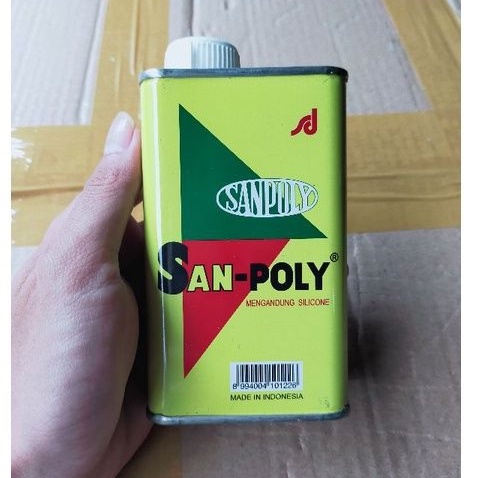 SANPOLY / SAN POLY / SANPOLI POLISH 250 ml /Pengkilat Cat Motor Mobil Sanpoly 250cc
