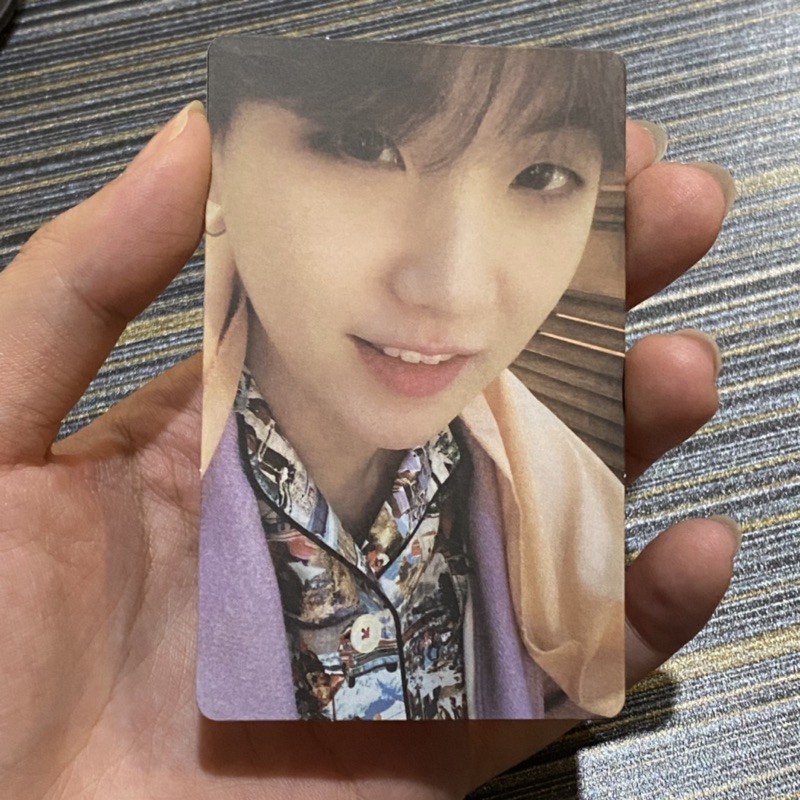 Official BTS MOTS : Persona Photocard Yoongi