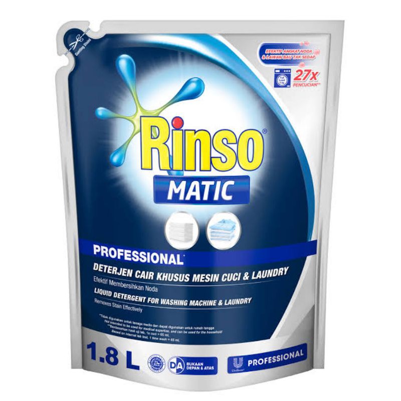 rinso matic profesional 1.6 L rinso cair
